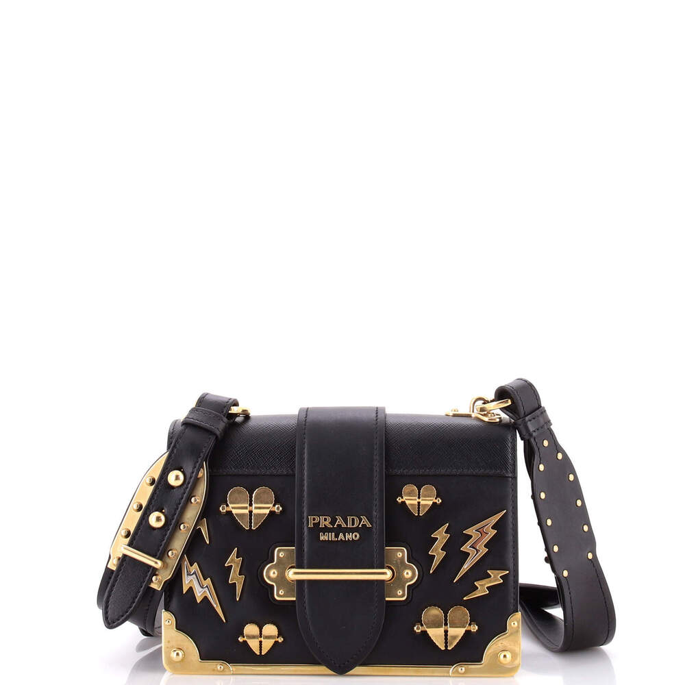 Prada Small Cahier Crossbody Bag